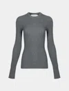 Arch4 Celeste Baby Goat Cashmere Long-sleeved Top Size: S