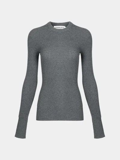 Arch4 Celeste Baby Goat Cashmere Long-sleeved Top Size: S