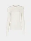Arch4 Celeste Baby Goat Cashmere Long-sleeved Top Size: S