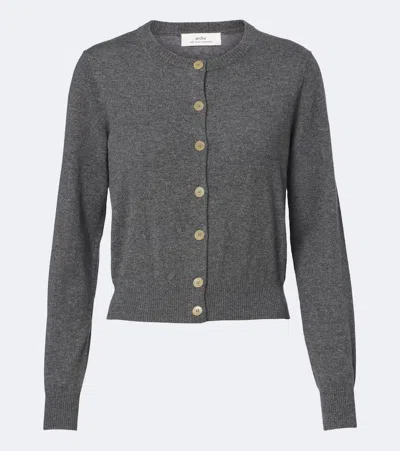 Arch4 Celestina Cashmere Cardigan In Grey