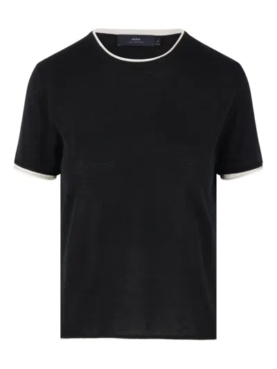 ARCH4 CONTRASTING-EDGES SHORT-SLEEVE T-SHIRT