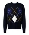 Arch4 Diamond Pattern Knitted Sweater In Multi