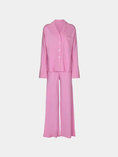 Arch4 Dorchester Baby Goat Cashmere Pyjama Set Size: L