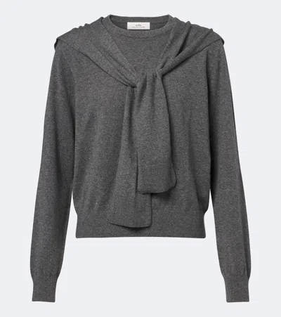 Arch4 Erin Cashmere Sweater In Grey