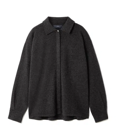 Arch4 Foxridge Organic Cashmere Cardigan In Gray