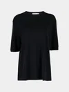 Arch4 Golden Baby Goat Cashmere Oversized T-shirt Size: L