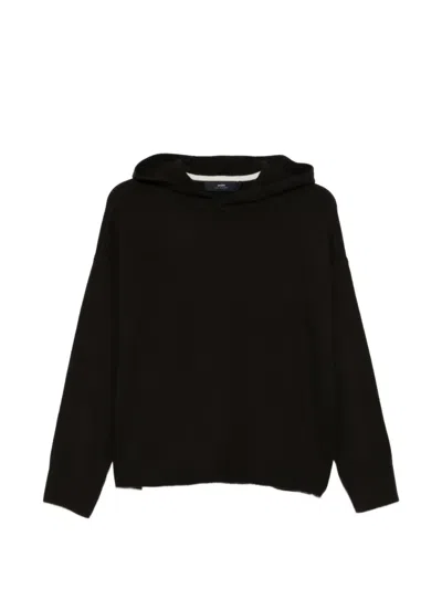 Arch4 Hooded Sweater In Black