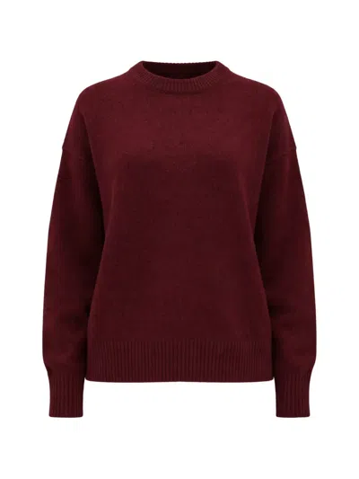 Arch4 Islington Ribbed Jumper In Red