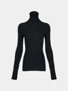 Arch4 Izzy Baby Goat Cashmere Rollneck Top Size: L