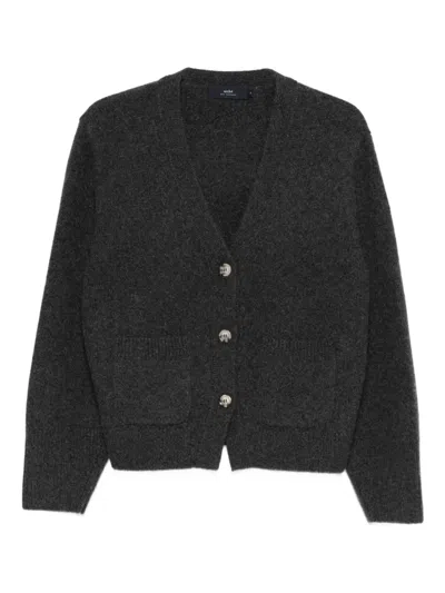 Arch4 Janelle V-neck Cardigan In Black