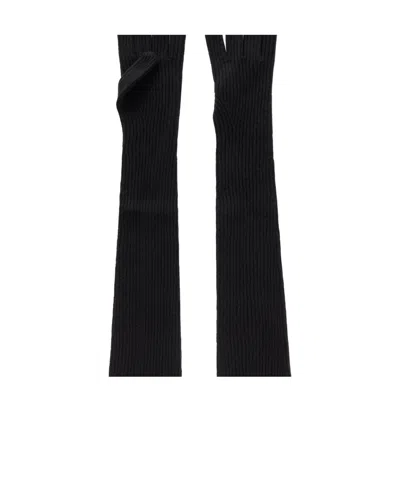 Arch4 Jessie Ribbed Cashmere Gloves In Black