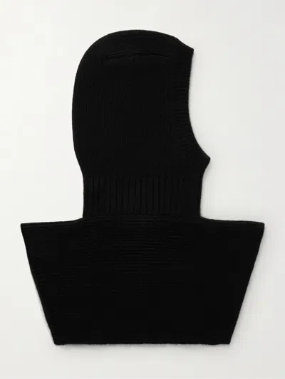 Arch4 Knitted Hats And Scarves In Black