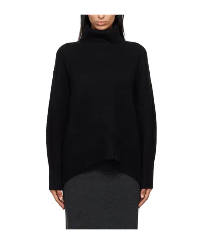 Arch4 Knitted Turtleneck Sweater In Black