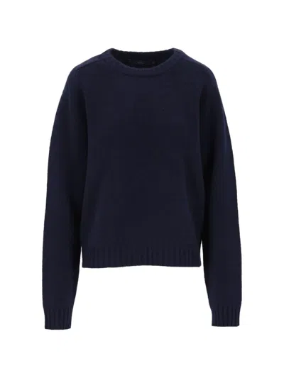 Arch4 Limerick Chunky-knit Sweater In Blue