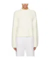 Arch4 White Hull Sweater In White