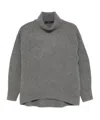 Arch4 Long-sleeved Sweater In Gray