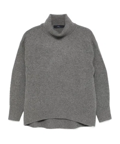Arch4 Long-sleeved Sweater In Gray
