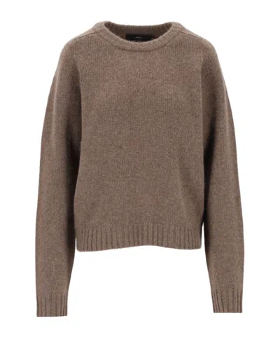 Arch4 Long-sleeved Sweater In Brown