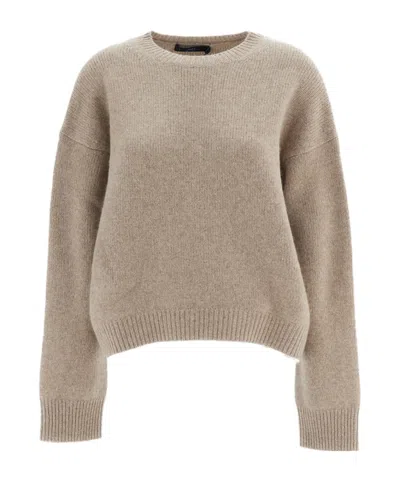 Arch4 Long-sleeved Sweater In Brown