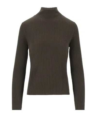 Arch4 Long-sleeved Sweater In Gray