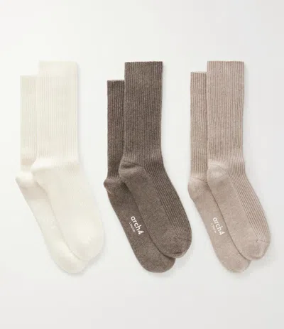 Arch4 Lucia Socks (set Of 3) In Multi