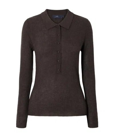 Arch4 Maja Cashmere Sweater In Brown