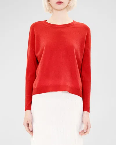Arch4 Manhattan Cashmere Crewneck Sweater In Beige