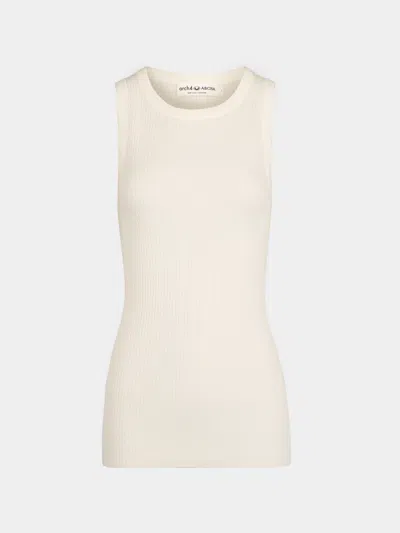 Arch4 Manon Baby Goat Cashmere Tank Top Size: M