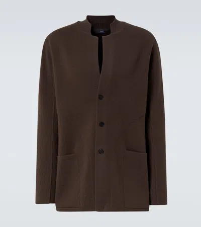 Arch4 Mr Argo Cashmere Cardigan In Brown