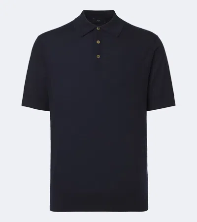 Arch4 Mr Ascot Cashmere Polo Shirt In Black