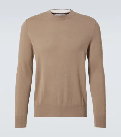 Arch4 Mr Carlos Place Cashmere Sweater In Desert Taupe