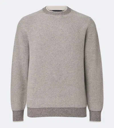 Arch4 Mr Leonardo Cashmere Sweater In Neutral