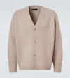 Arch4 Mr Sage Cashmere Cardigan In Gray