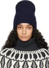 Arch4 Navy Megan Beanie In Navy
