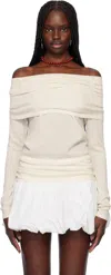 Arch4 Off-white Lori Sweater In Ivory