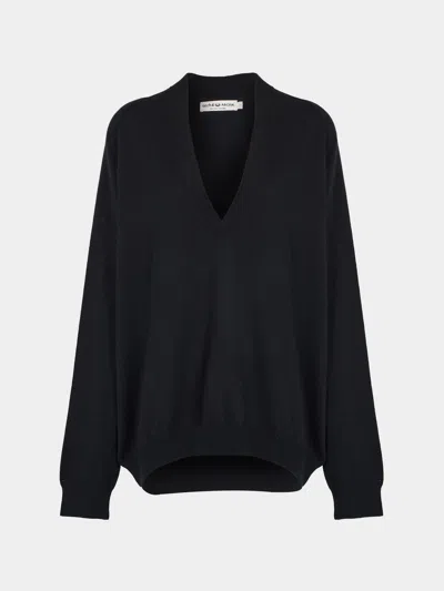 Arch4 Oona Baby Goat Cashmere V-neck Jumper Size: S