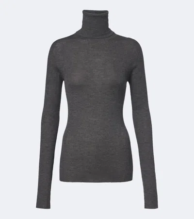 Arch4 Opaline Cashmere Turtleneck Sweater In Grey