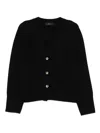 Arch4 Pocket Button Cardigan In Black