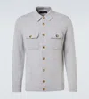 Arch4 Redcar Cashmere Cardigan In Gray