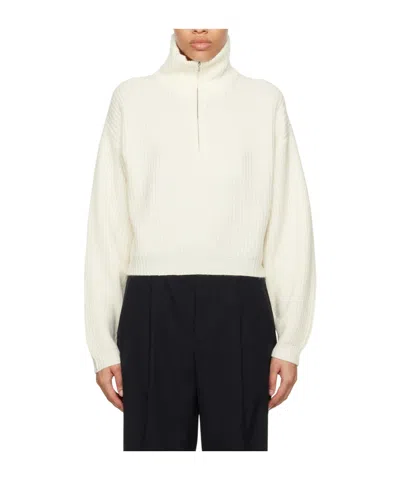 ARCH4 WHITE MILLIE CASHMERE SWEATER 