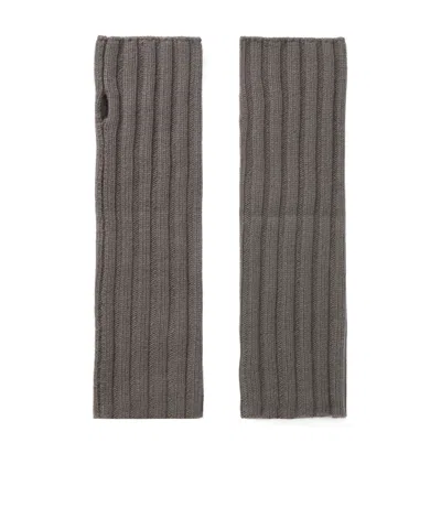 Arch4 Ribbed Cashmere Wristband In Gray