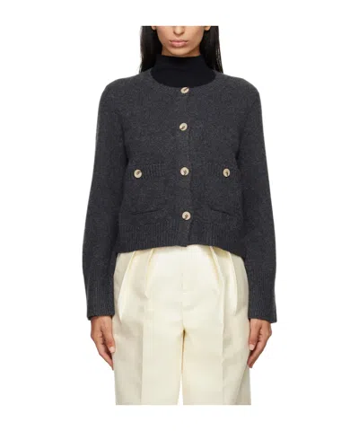 Arch4 Rosanna Knitted Cardigan In Black