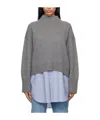 Arch4 Gray Rozzie Turtleneck In Gray