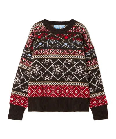 Arch4 Snowmass Fair Isle Cashmere Sweater In Multi