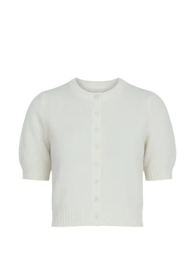 Arch4 Stanley Short-sleeve Cardigan In Neutral