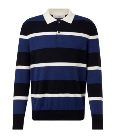 Arch4 Striped Cashmere Polo Sweater In Multi