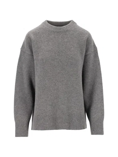 Arch4 Susan Crew-neck Sweater In Gray