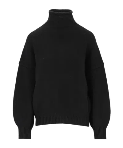 Arch4 Turtleneck Sweater In Black