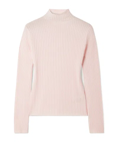 Arch4 Turtleneck Sweater In Pink