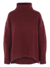 Arch4 Turtleneck Sweater In Red